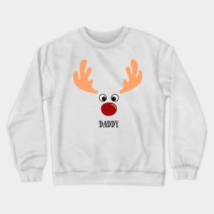 funny daddy christmas gift Crewneck Sweatshirt